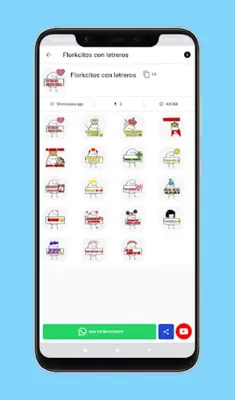 Flork Stickers android App screenshot 3